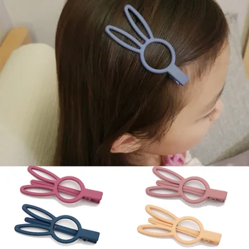 1PC Aranyos cukorka színű édes hajcsatok Gyermek állati hajtűk Korea Egyszerű haj kiegészítők Fejfedő Barrette Stick hajtű