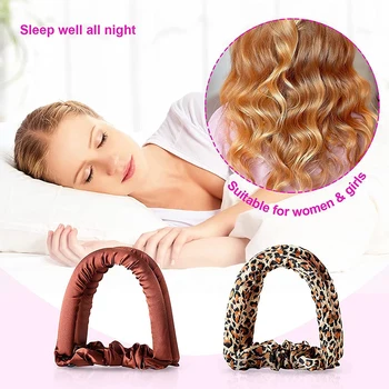 1PC Kényelmes hajhengerek hajlítható deformálható lusta alvás Big Wave Beauty Soft Rollers haj göndörítő stift hajformázó eszközök