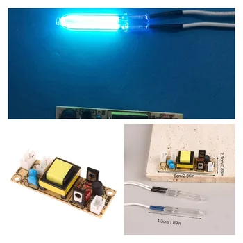 1Pc lámpa meghajtó kártya teljesítmény transzformátor ultraibolya UVC lámpa elektronikus előtét túlterhelés elleni funkció tartozékok