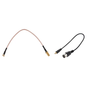 2 db anya RG316 alacsony veszteségű pigtail adapter kábel 21Cm/8.3In MCX férfi SMA & RF koaxiális az MCX-hez