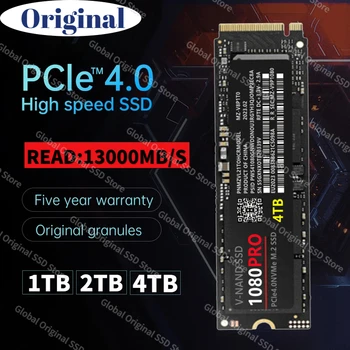4TB SSD 1080PRO SSD 1 TB M2 NVMe PCIe 4.0X4 M.2 2280 NVMe meghajtó 8 TB belső szilárdtestalapú lemez 2 TB SSD NVMe m2 HDD PS5 asztali számítógéphez