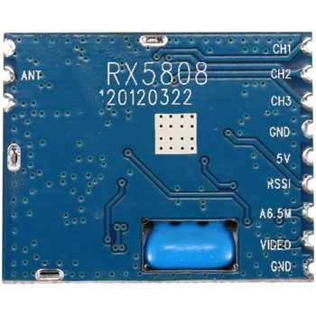 5.8G FPV Mini vezeték nélküli o Video vevő modul RX5808 FPV rendszerhez RC helikopter RC alkatrészek
