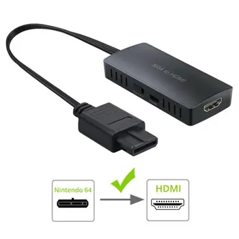 64 - HDMI-kompatibilis adapterátalakító kábel esetén 64 / SNES / NGC / s Game Cube konzol kábel átalakítóhoz