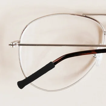 8Db csúszásmentes Szemüvegek Lábhüvelyek Rugalmas szemüveg Fülhorog Lábvédők Kényelmes fülpárnák