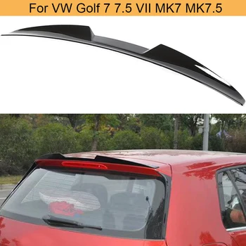 ABS hátsó tető spoiler csomagtartó ajakszárny Volkswagen VW Golf 7 7.5 VII MK7 MK7.5 2014-2020 autó hátsó tetőszárny spoiler fényes fekete