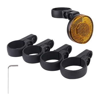  Air Tag kerékpár fényvisszaverő hátsó lámpa kerékpártartóhoz Airtag farok biztonsági figyelmeztető lámpához kerékpár hátsó reflektor