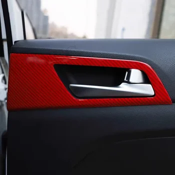 Ajtófogantyú keretburkolat a Hyundai Tucson számára 2015- 2020 belső belső ajtókilincs tál díszítő matrica