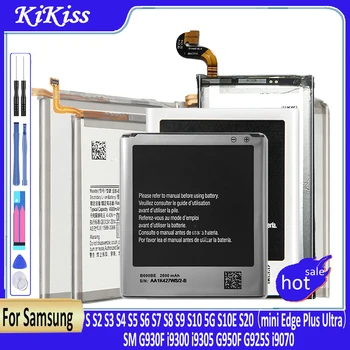  akkumulátor Samsung Galaxy S S2 S3 S4 S5 S6 S7 S8 S9 S10 5G S10E S20 mini Edge Plus Ultra SM G930F i9300 i9305 G950F G925S i9070