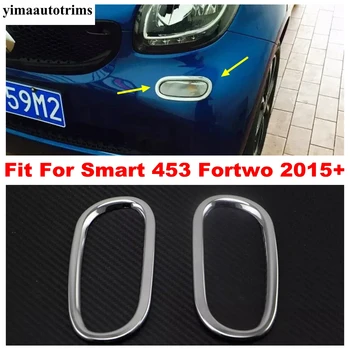 Autó oldali irányjelző lámpa Lámpa Esztergálás Fedél burkolat ABS króm kiegészítők Külső átalakító készlet Smart 453 Fortwo 2015 - 2020