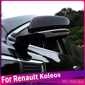Autó stílus a Renault Koleos számára 2017 2018 2019 autó oldalsó ajtó Visszapillantó tükör kárpitok szalagfedél keret