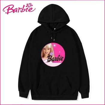 Barbie kapucnis pulóverek Thin Fashion alkalmi kapucnis ing Női ruházat Női kapucnis pulóver Hosszú ujjú női pulóver Női pulóver felsők