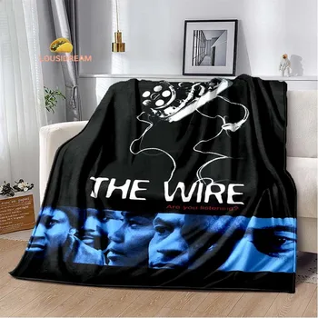 Bűnügyi tévésorozatok A drótflanel meleg takaró retro takaró ágy hálószoba nappali kanapé utazási piknik takaró születésnapi ajándék