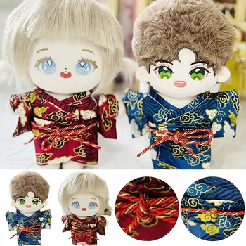 Divat Gyerekek DIY fiú lány Kimonó Yukata babák Cipők játékok Baba kiegészítők 20cm baba ruhák