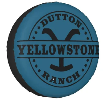 Dutton Ranch Yellowstone pótkerékfedél Suzuki Mitsubish egyedi vízálló porálló autó keréktárcsahuzatokhoz 14