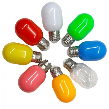 E27 / B22 izzók 110V 220V LED mini lámpa csere szekrénylámpák 2W hatékonysági izzó bevásárlóközponthoz Otthoni világítás színes opcionális