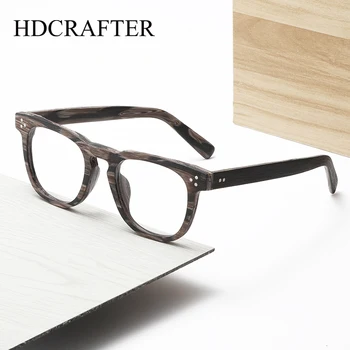 HDCRAFTER szemüvegkeret férfi fa számítógépes myopia olvasószemüveg nőknek dioptriás optikai szemüvegkeretek