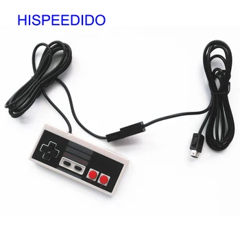 HISPEEDIDO 1,8 m 6ft hosszabbító kábel + vezetékes fogantyú gamepad joystick vezérlő Mini NES Classic Edition konzolhoz