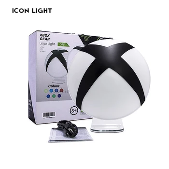 játék ikon Éjszakai lámpa ritmus hangulatvilágítás X-BOX USB-s tápellátású Room Desk beállítás világítás Színes gyermekeknek ajándék
