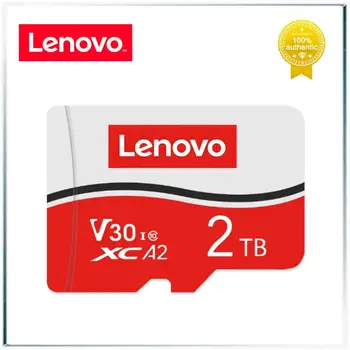 Lenovo Flash memóriakártya Nagy kapacitású 2TB Micro TF SD kártya Class10 Cartao De Memoria 128GB 256GB 512GB 1TB telefonhoz Kamera