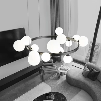 Modern lakberendezési lámpák led lámpák függőlámpák a nappaliba led csillárok étkezőbe függő könnyű beltéri világítás
