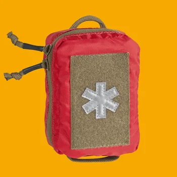 MOLLE modulrendszer Mini orvosi elsősegély-készlet EDC kültéri hordozható gyógyszertároló táska
