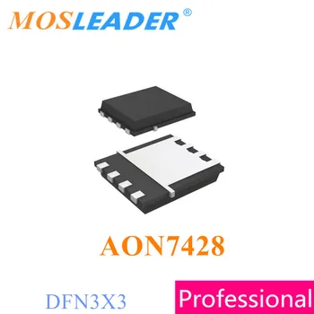 Mosleader AON7428 DFN3X3 100PCS 500PCS 1000PCS N-csatornás 30V 50A Kínában készült Kiváló minőségű Mosfets
