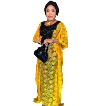 Nagy méretű estélyi ruha női Dashiki flitteres afrikai ruhák köntös marocaine luxus Dubai Kaftan Abaya muszlim ruha vetement