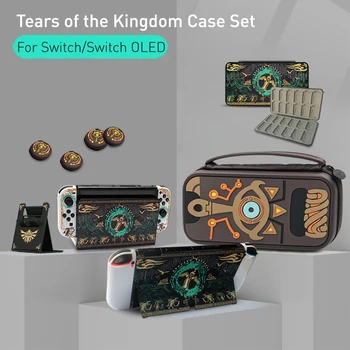 Nintendo Switch OLED tárolótáska védő kemény tok héjfedél ZD Tears Of The Kingdom NS Switch játékkiegészítőkhöz
