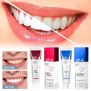 Optic Toothwhitening fogkrém Sp-4 Ultra+Whitening Fresh Breath fogkrém zománc biztonságos érzékeny és fehérebb fogakra