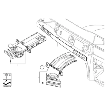 RHD 1Pair Car Dash visszahúzható italpohár tartó kárpittartó szerelvény BMW E90 E91 E92 E93 2005-2012 51459173464 51459173469