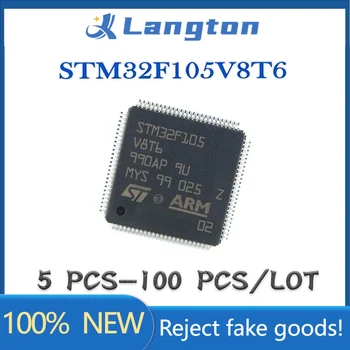 STM32F105 STM32F105V8T6 STM32F105V8T STM32F105V8 STM32F105V STM32F STM32 STM Új eredeti IC MCU chip LQFP-100