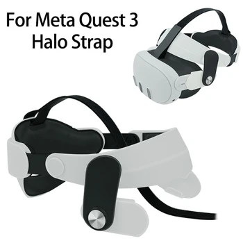 Tartós és állítható fejpántrögzítő hevederek a Meta Questhez 3 headset fejpánt kombinációs ruha Kényelmes élmény