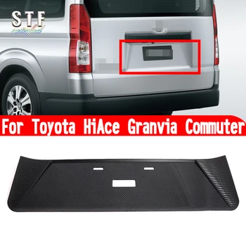 Toyota HiAce Granvia Commuter 2019 2020 2021 2022 2023 Autós kiegészítők Rendszámtábla Keret díszléc Dekorációs matricák