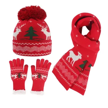 Téli kalapok Nő divatos sál szett Sál női Téli vastag Meleg karácsony kötött nyakkendő Gorro Invierno Hombre