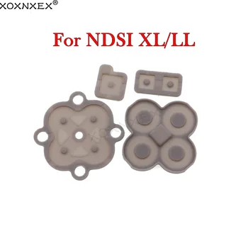 XOXNXEX 2készletek Kiváló minőségű gombok javítása Vezetőképes gumipárnák cseréje Nintendo NDSi XL NDSi LL